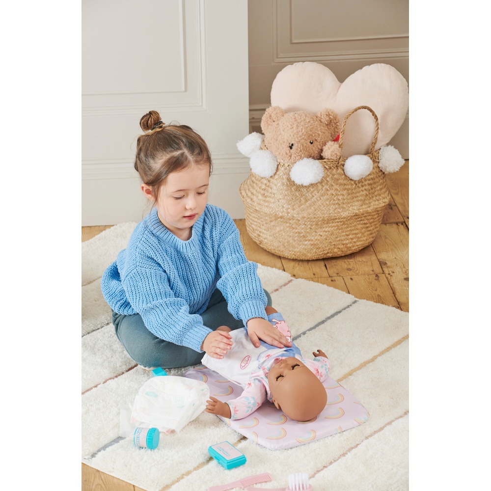 Baby Huggles Puppen-Wickelmatten-Set