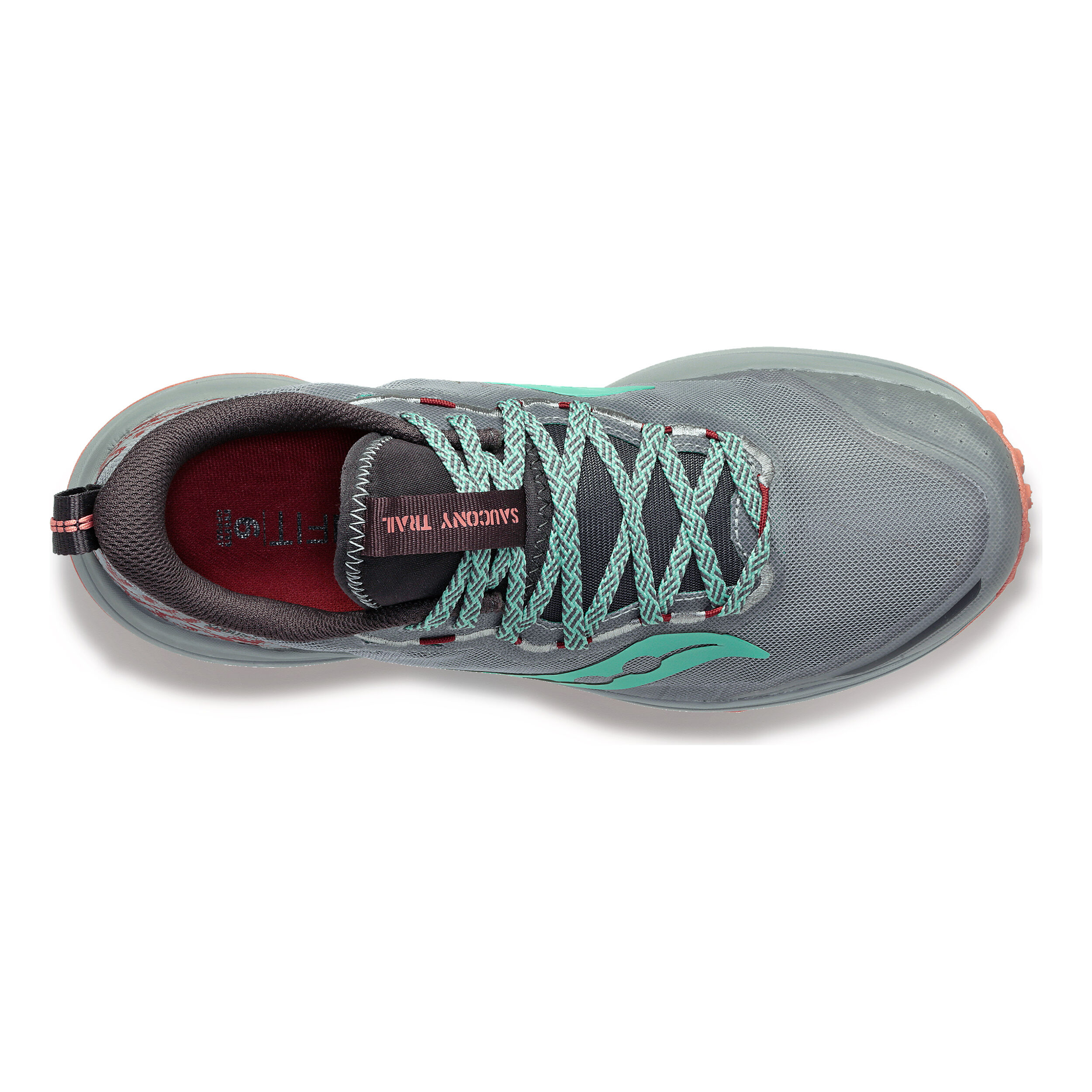 Saucony Xodus Ultra 2 Chaussure De Running Sans Stabilisateurs Femmes - Gris , Turquoise