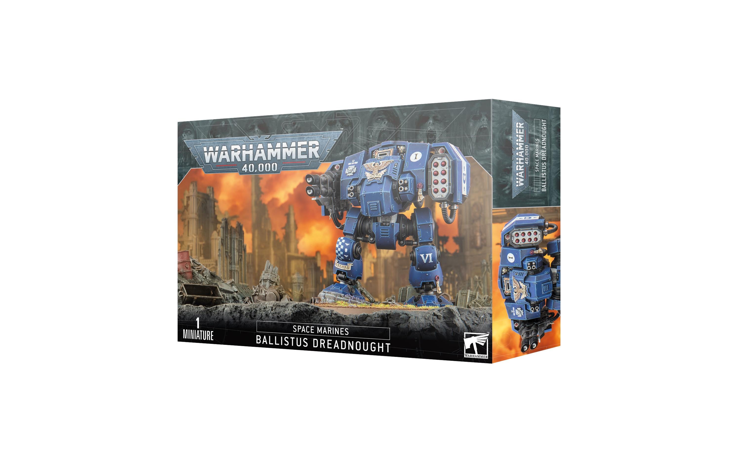 Figur Warhammer 40.000 Ballistus DreadnoughtWarhammer 40K Miniatur: Space Marines Ballistus Dreadnought