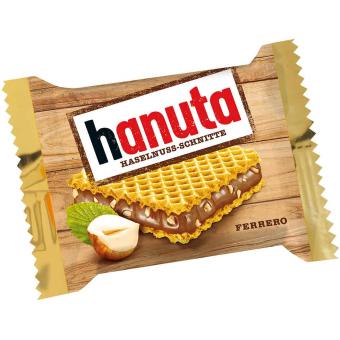 Hanuta Haselnuss-Schnitte 10x 22g=220g MHD:29.4.25