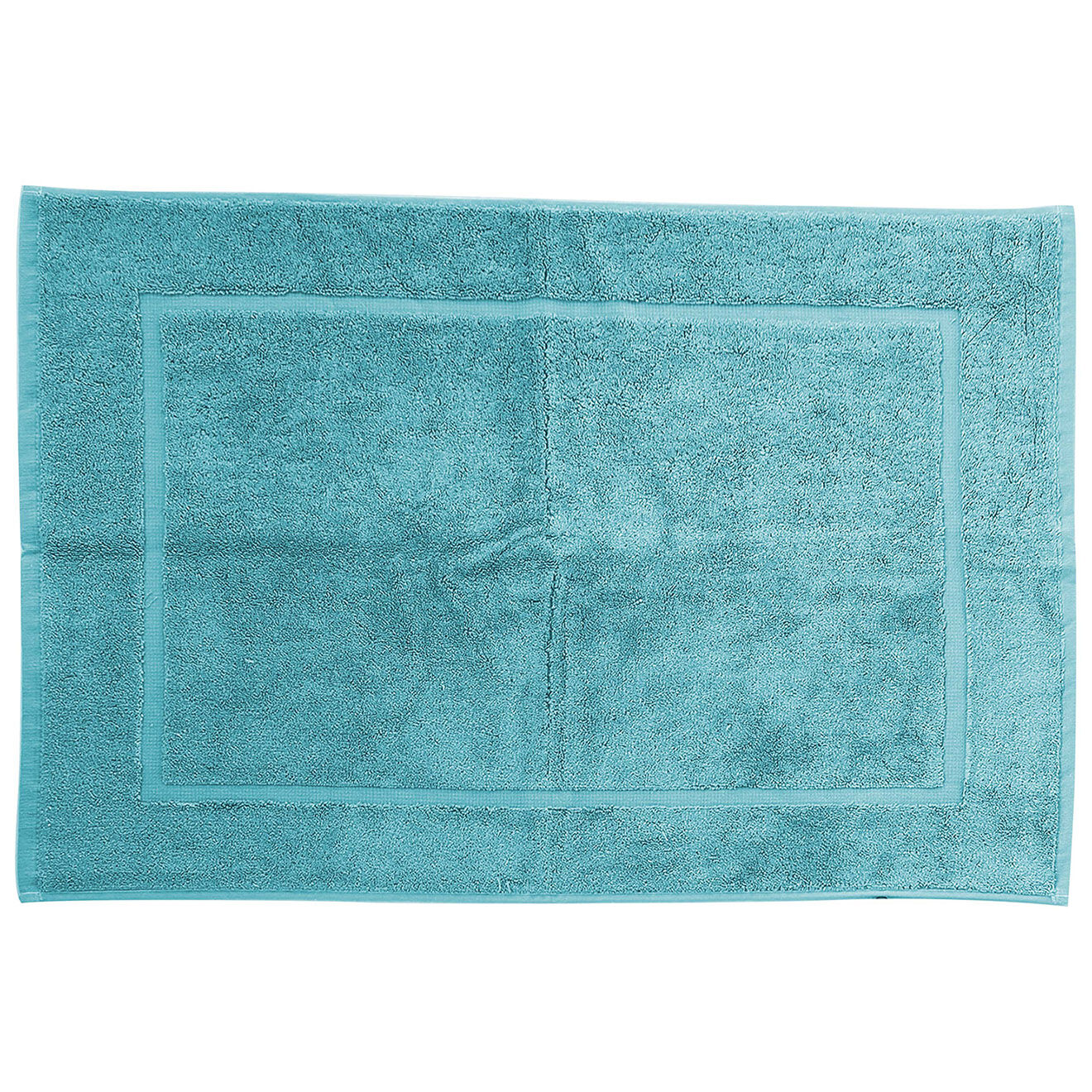 Soft by Perle de Coton Tapis de bain aqua