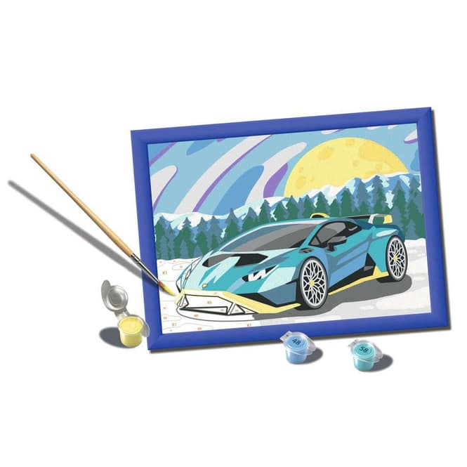 Malen nach Zahlen -  CREART® - Lamborghini