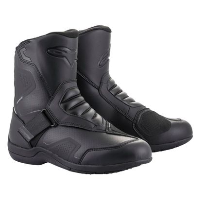 Demi-bottes Alpinestars RIDGE V2 WATERPROOF BLACK BLACK - Noir