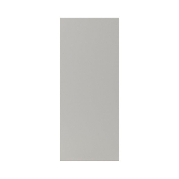 Porte de meuble de cuisine Stevia gris mat l. 30 cm x H. 72 cm GoodHome