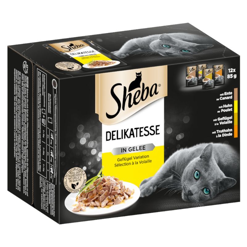 Mégapack Sheba 144 x 85 g