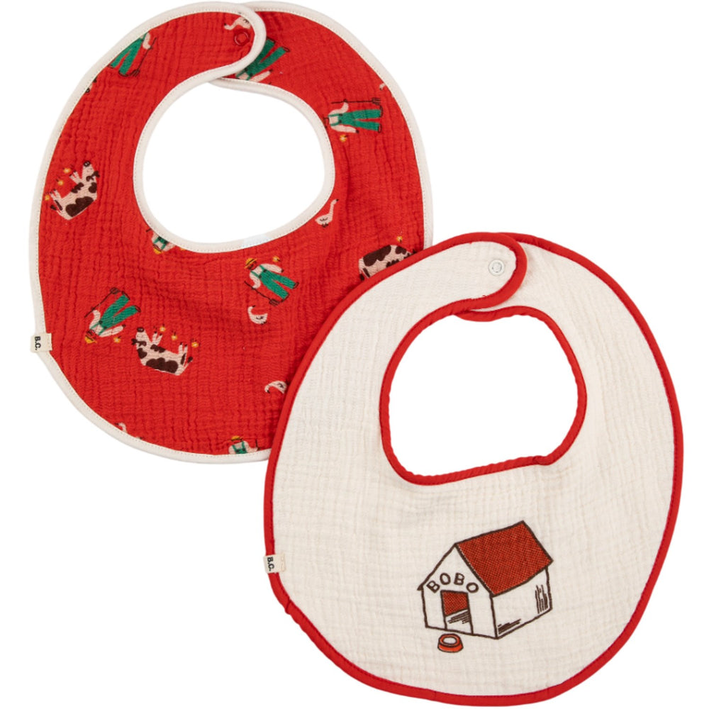 Køb Bobo Choses Red Adventure Farm Hagesmæk Sæt X2