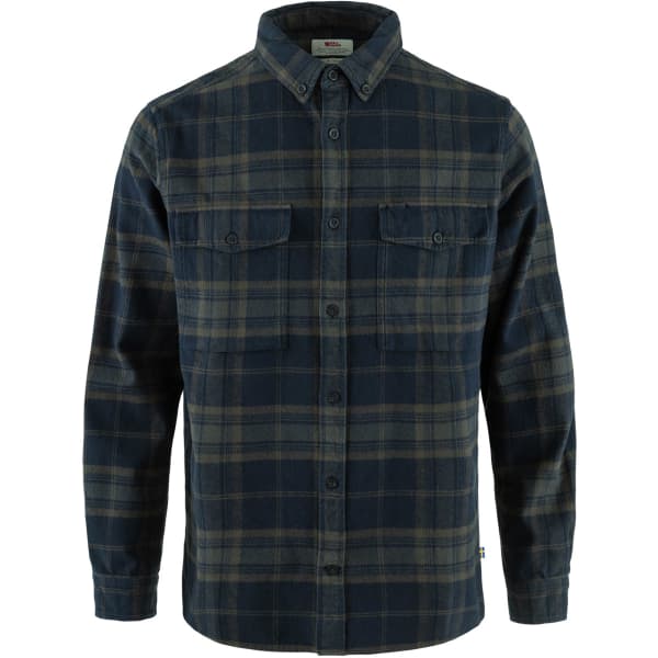 Chemise FJALLRAVEN FJÄLLRÄVEN ÖVIK TWILL SHIRT M DARK NAVY - BASALT
