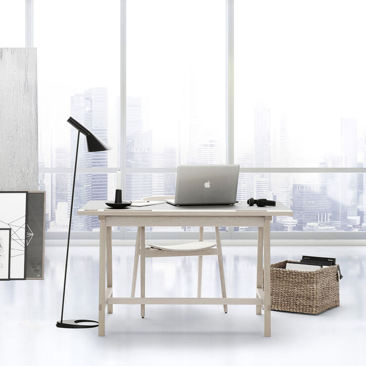 Andersen - Furniture D1 Desk - linoleum Charcoal - 4166 Eg