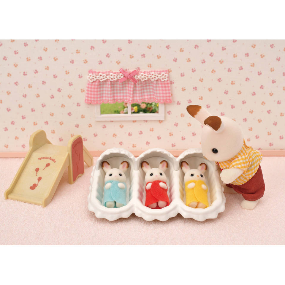 Sylvanian Families drieling Chocoladekonijn verzorgingsset
