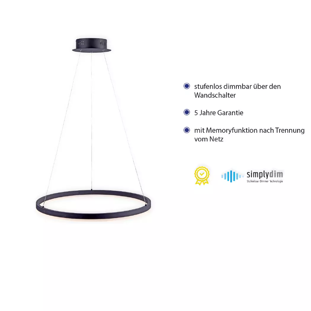 LED-Pendelleuchte Titus
