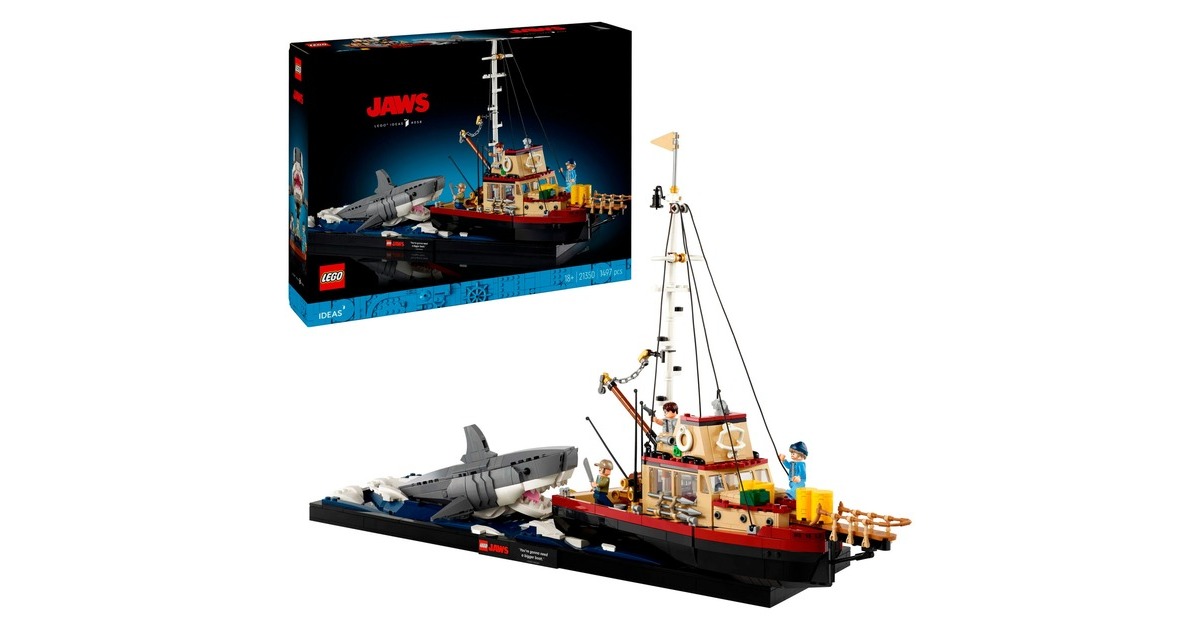 LEGOIdeas - Jaws Constructiespeelgoed  (21350)