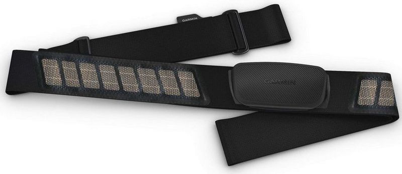 Garmin - HRM Dual - Hartslagriem - Zwart - Comfortabele Verstelbare Riem
