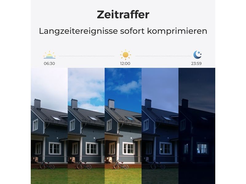 Reolink Netzwerkkamera E320 Weiss 3MP Indoor Kamera mit Schwenk- (355 Grad) & Neigefunktion (50 Grad) bei Tag & Nacht, Sprechfunktion sowie Personen-/Tiererkennung