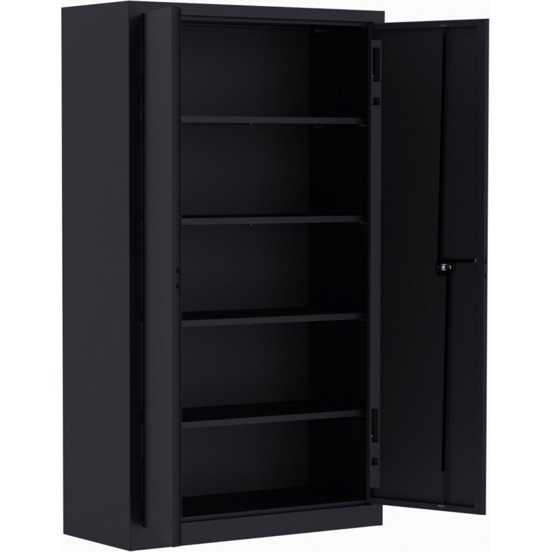 Armoire métal portes battantes monobloc Metily L 120 x P 43 cm
