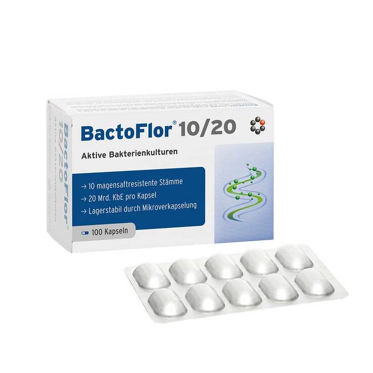 Bactoflor 10 / 20 Kapseln, 100 St