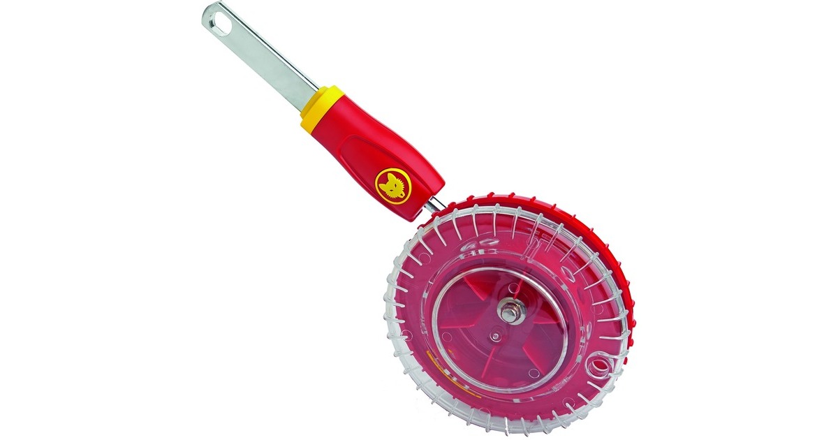 WOLF-Gartenmulti-star EA-M zaairol bollenplanter  (Rood/zilver)