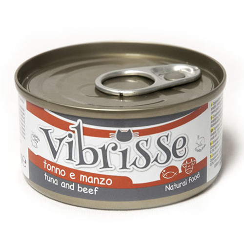Croci Vibrisse Atum e Carne em Lata para Gatos