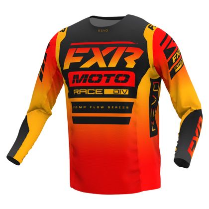 Maillot cross FXR YOUTH REVO COMP - Noir / Orange