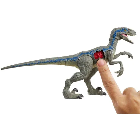 Mattel Jurassic World Battle Damage Dinofigur, sortiert