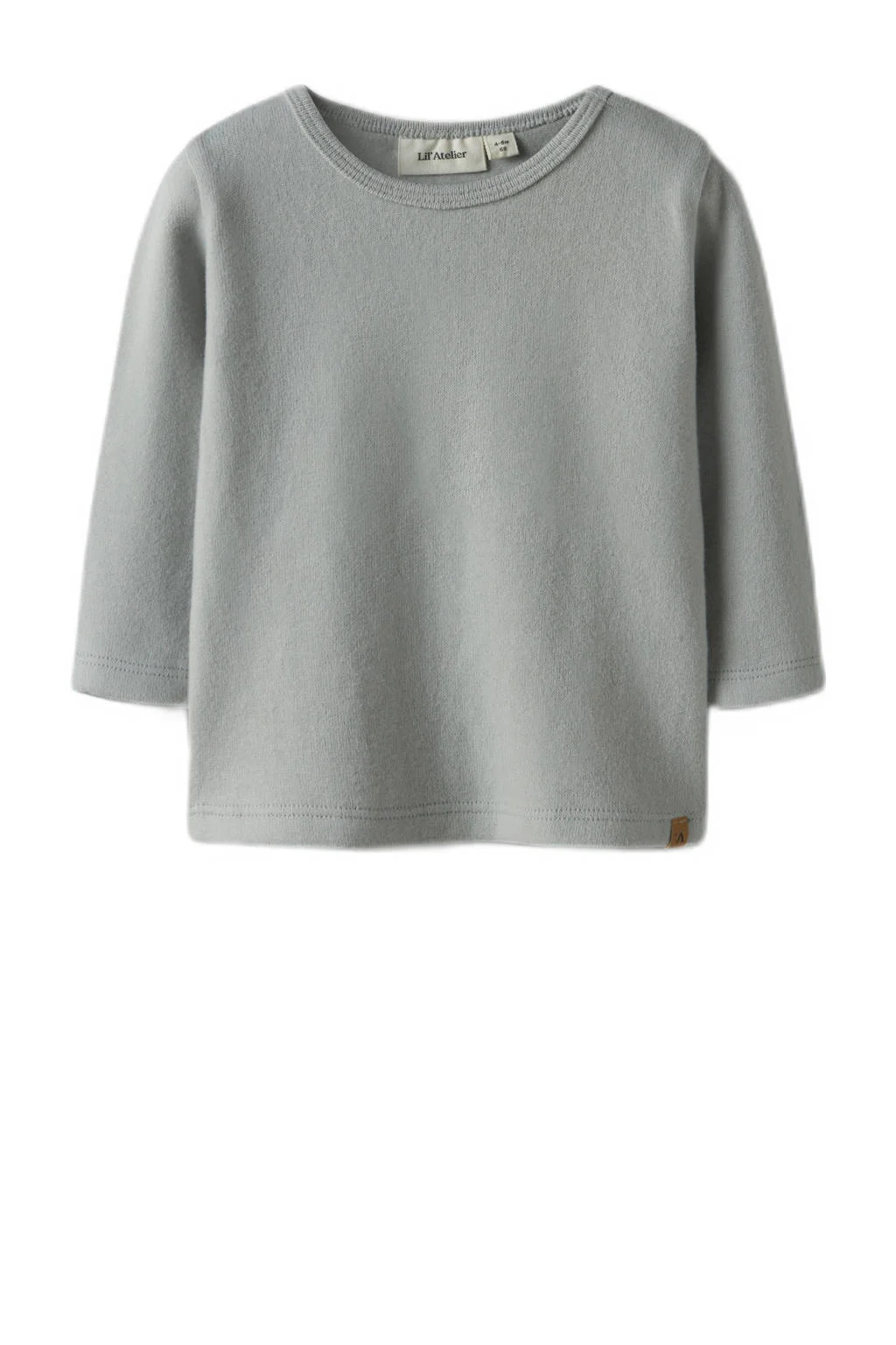 LIL' ATELIER BABY longsleeve grijs