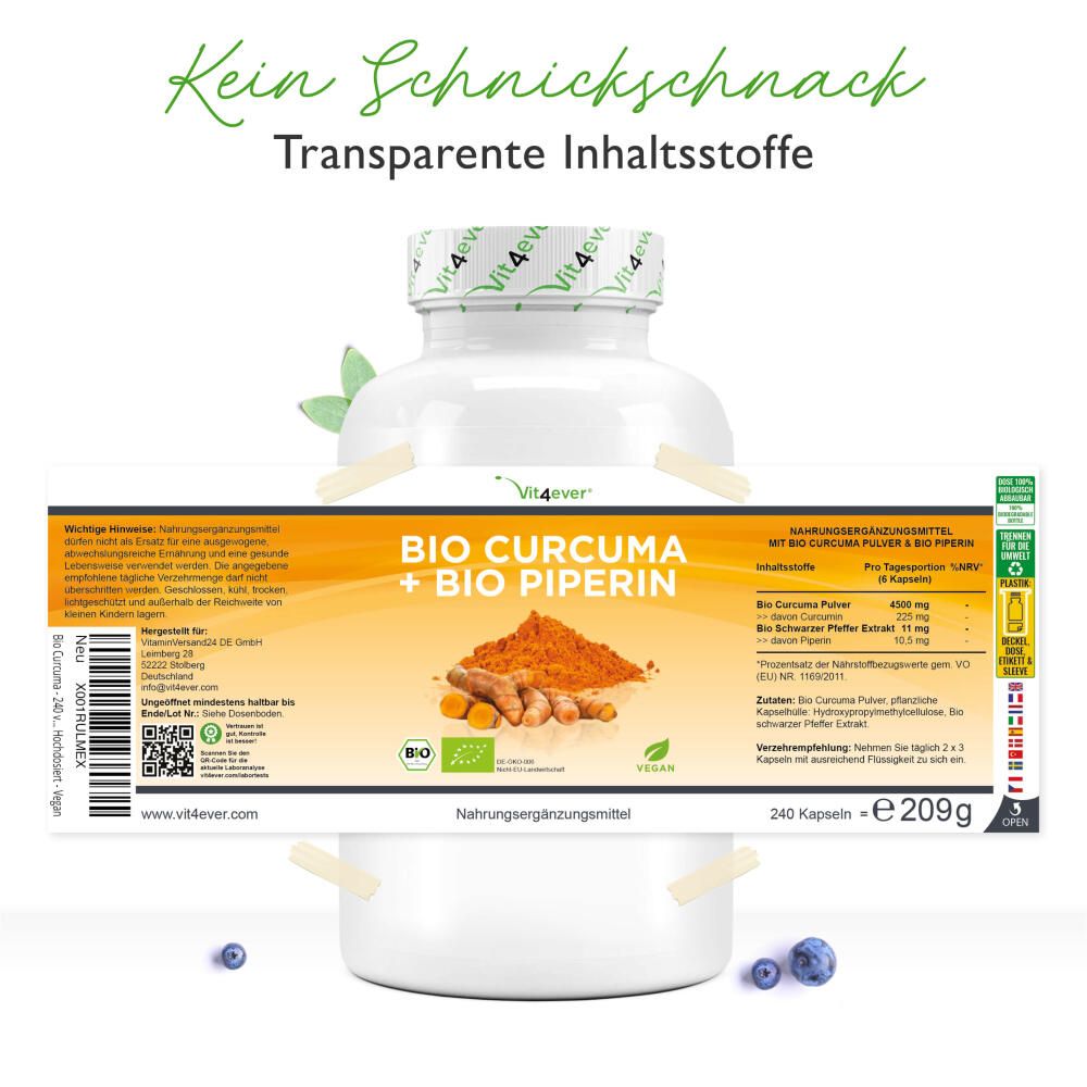 vit4ever Bio Curcuma