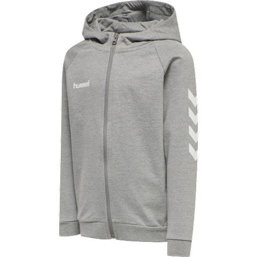 Hummel Sweat à Capuche GO - Gris/Blanc Enfant