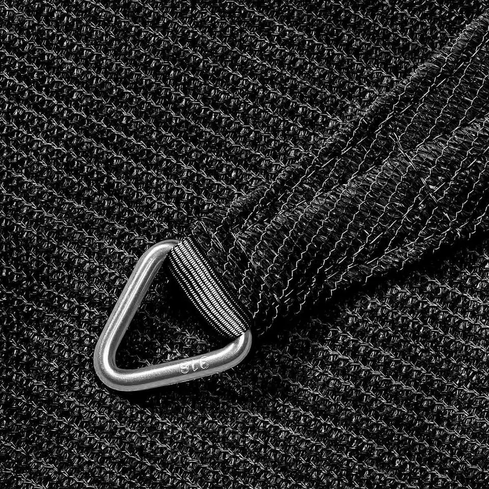 Platinum Coolfit schaduwdoek rechthoek 5.0x3.0 m - zwart
