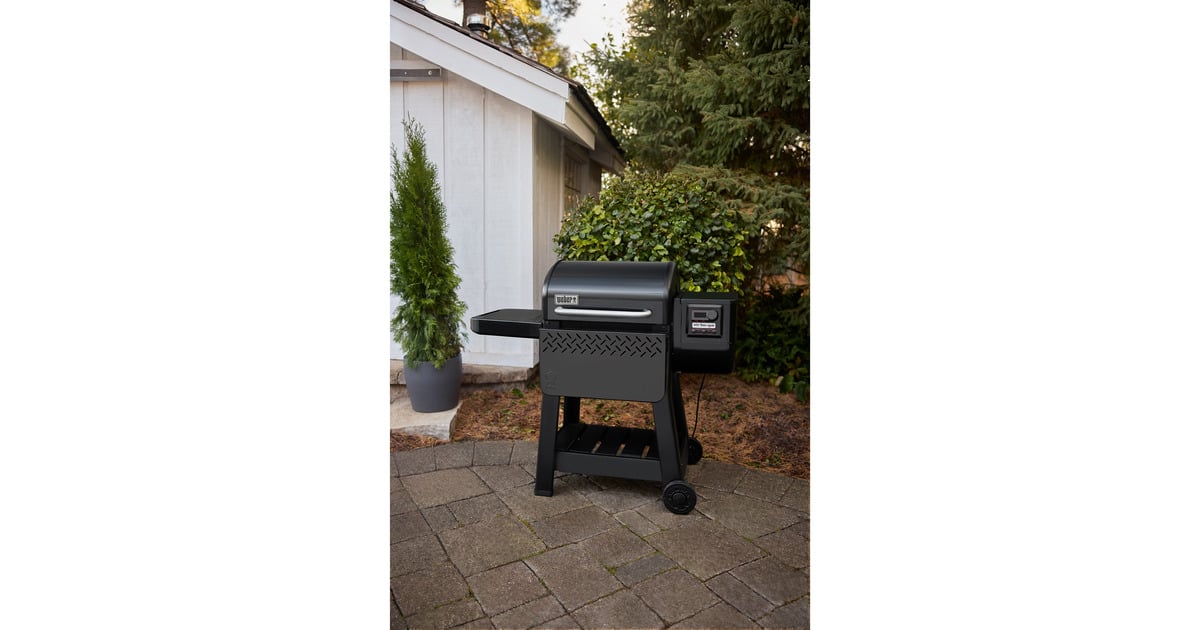WeberSmoque pelletsmoker  (Zwart)
