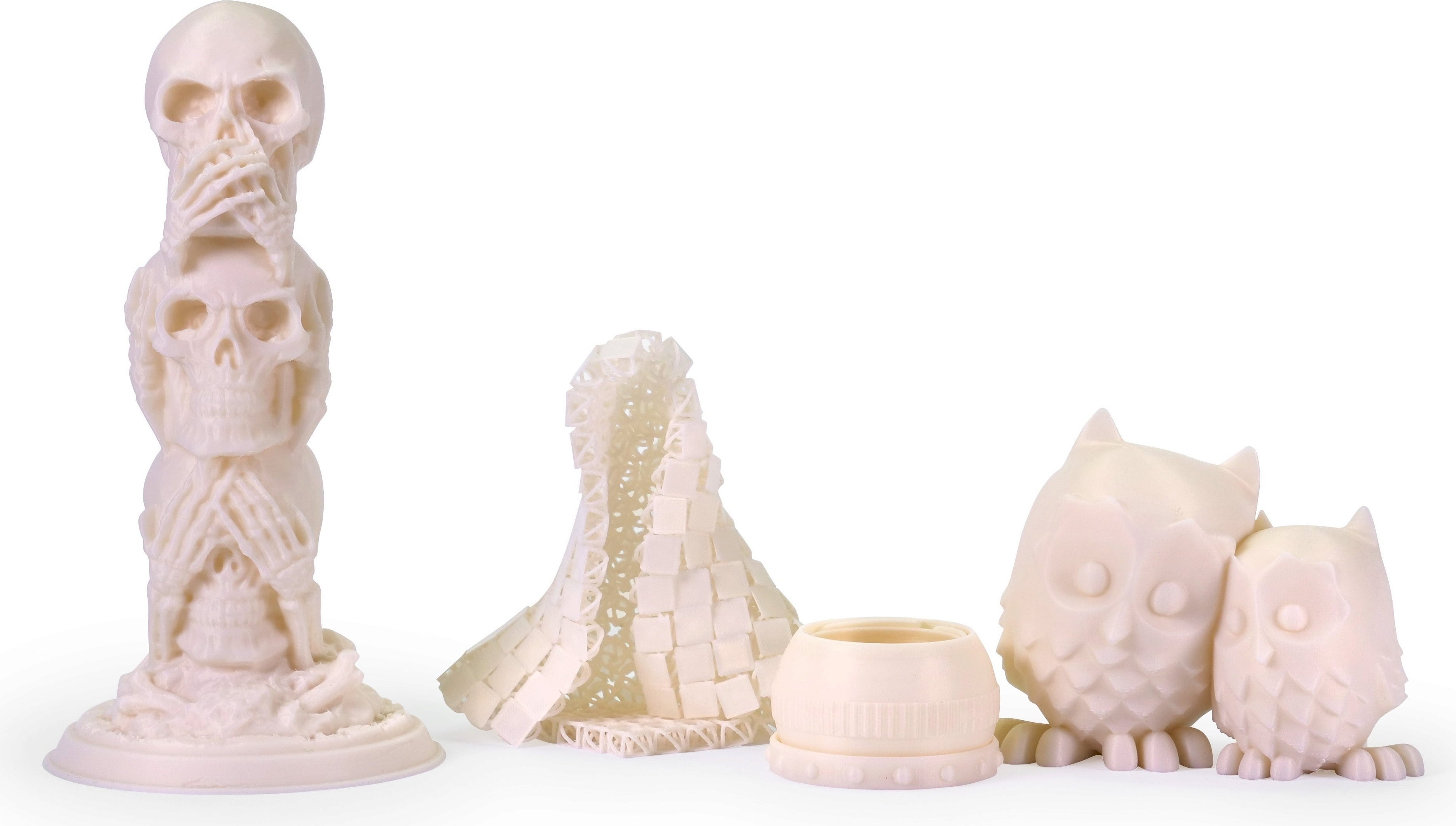 Prusa  Prusament PLA Vanilla White (NFC), 1,75 mm / 1000 g    Leicht zu druckendes PLA in Vanilla White
