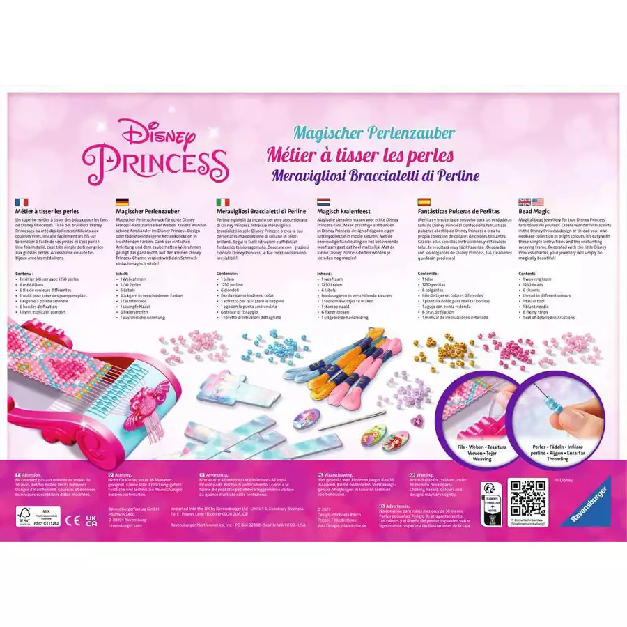 Ravensburger Magischer Perlenzauber  Princesses bunt