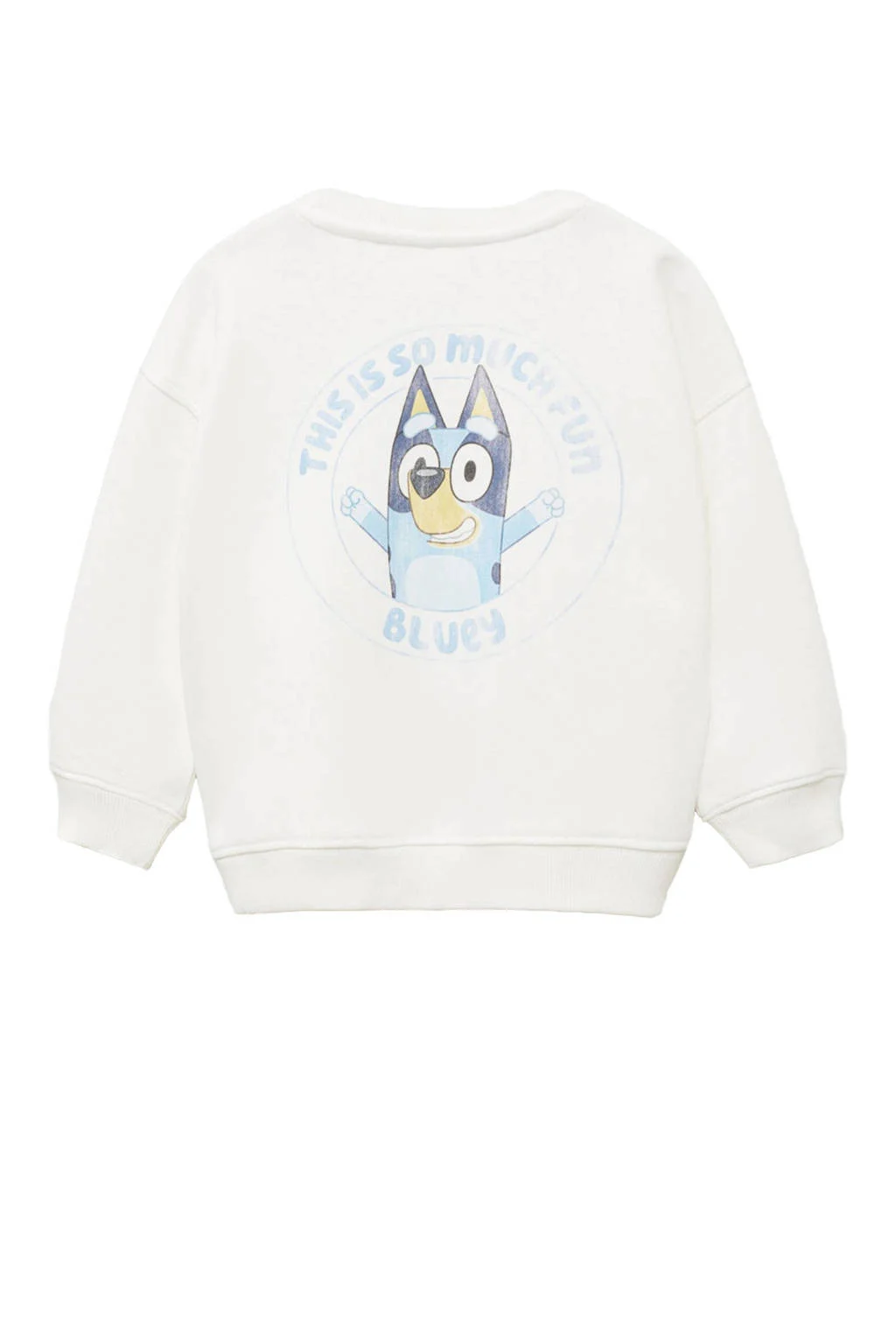 Mango Kids Bluey sweater wit