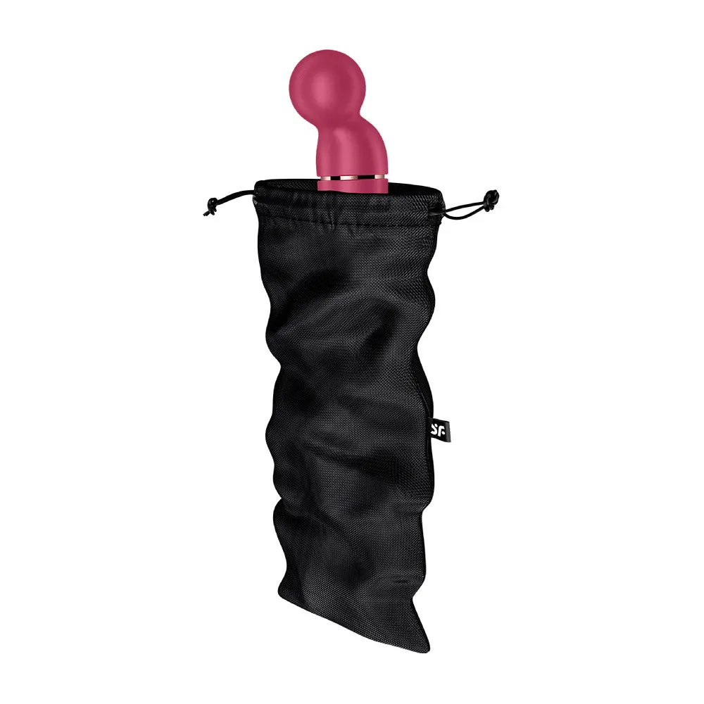 Satisfyer opbevaringspose, sort - XL