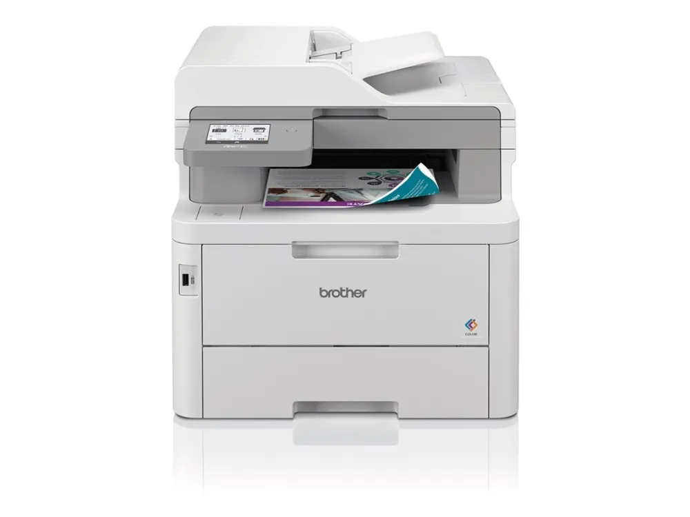 Brother MFC-L8390CDW - Multifunktionsprinter - farve - LED - A4/Legal (medie) - op til 30 spm (kopiering) - op til 30 spm (udskriver) - 280 ark - 33.6 Kbps - USB 2.0, Gigabit LAN, USB 2.0 vært, NFC, Wi-Fi(n)