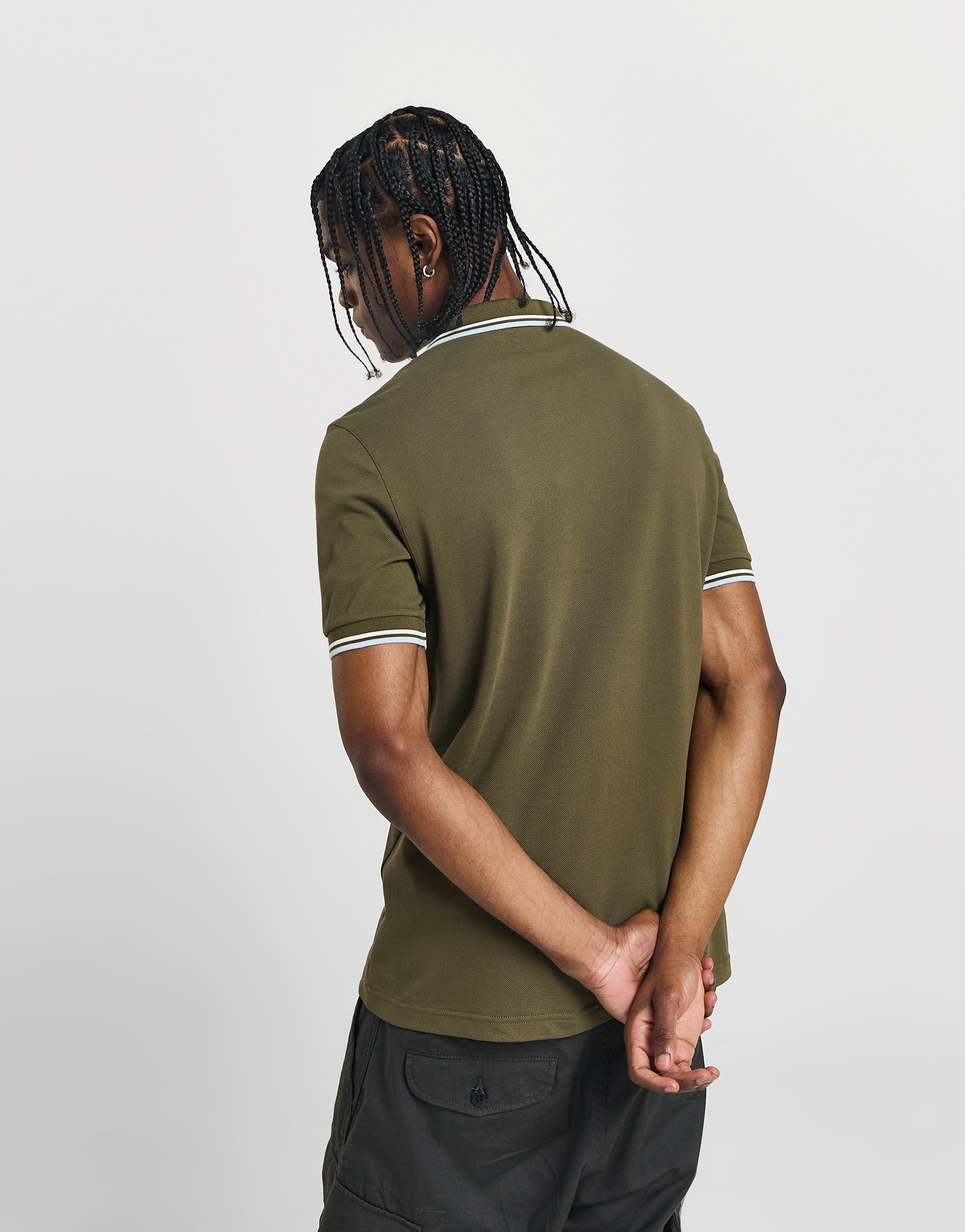 Fred Perry Polo Double Liseré Homme