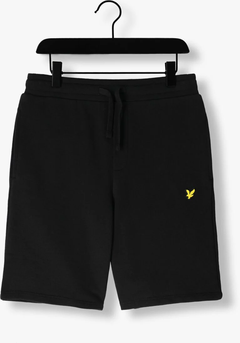 LYLE & SCOTT zwarte lyle & scott korte broek sweat short