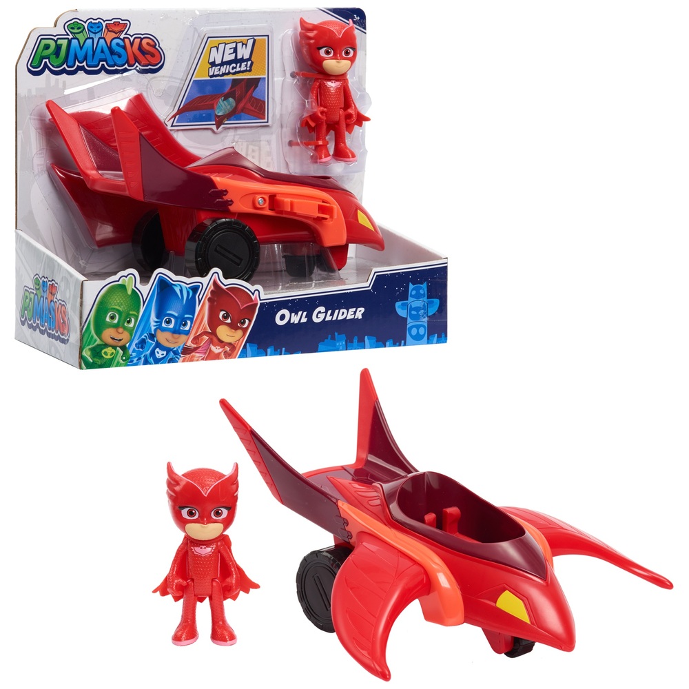 PJ Masks Fahrzeug & Figur – Owlette-Gleiter