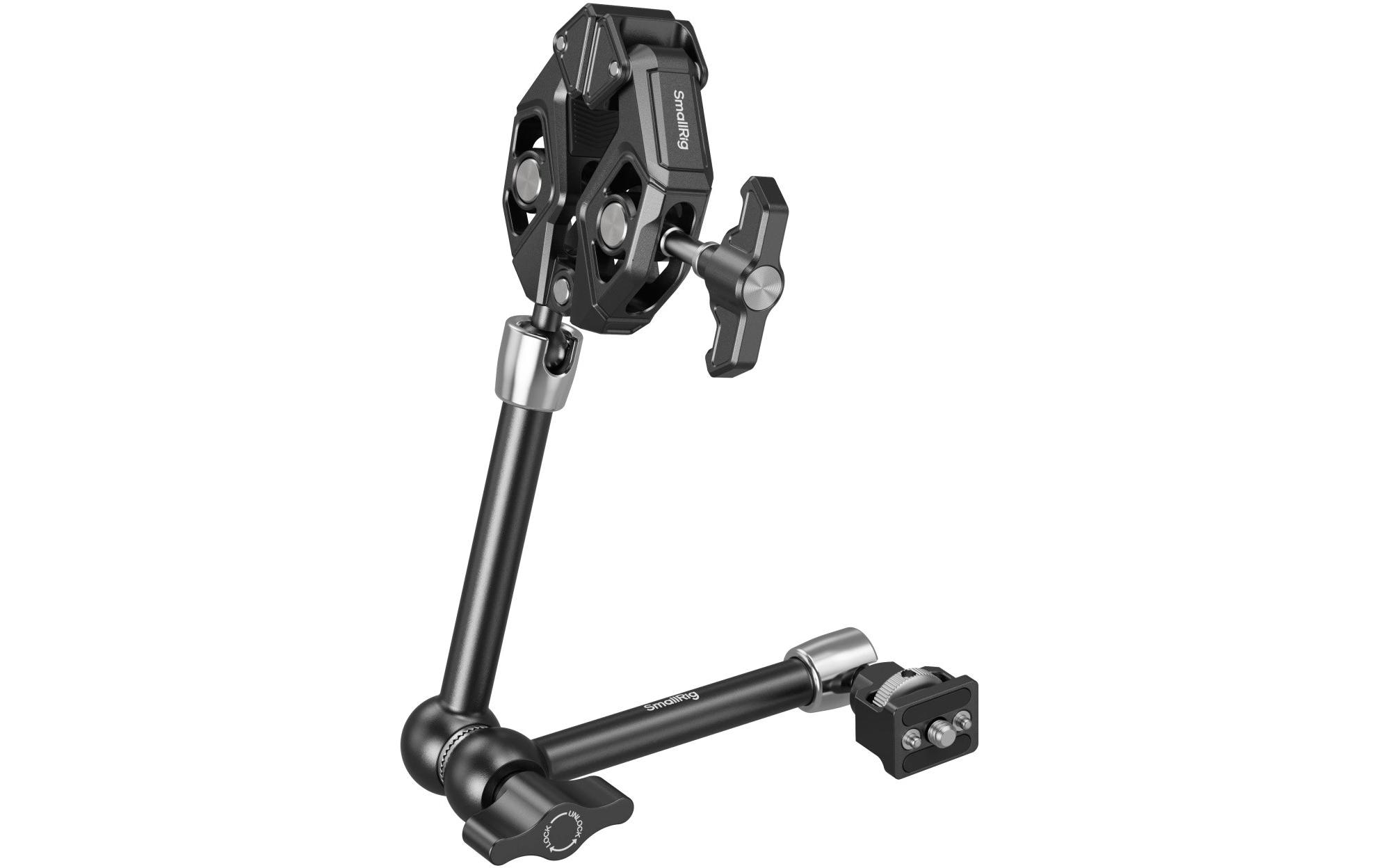 Magic Arm with Crab-Shaped ClampFlexibler Haltearm mit Krabben-Klemme