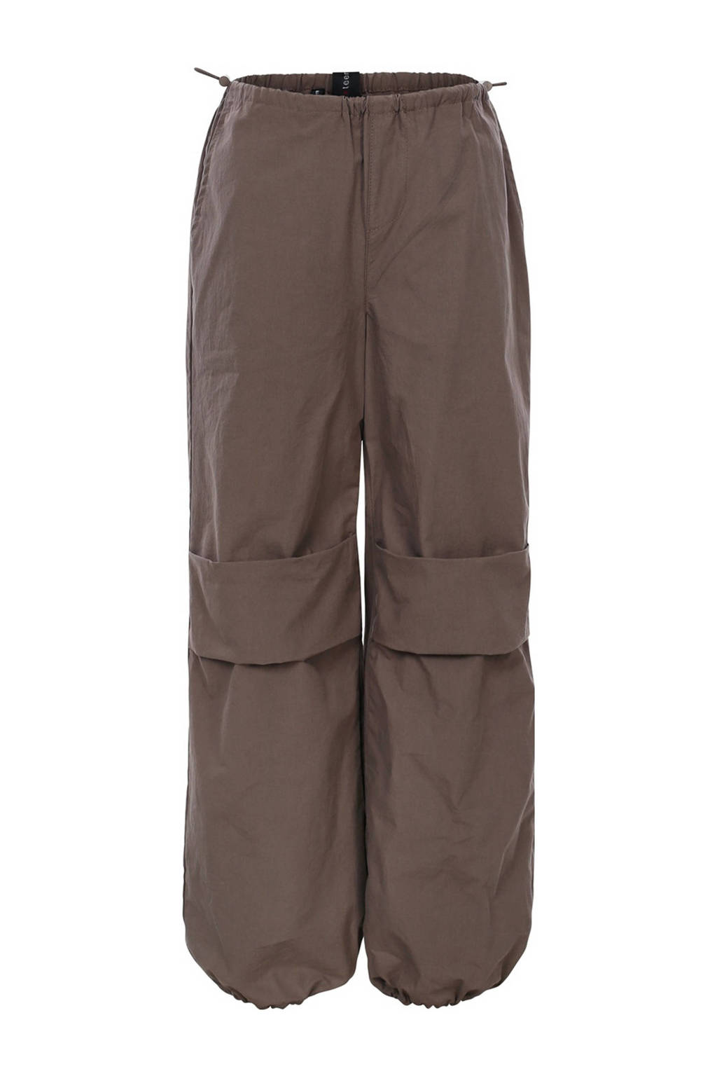 LOOXS low waist loose fit broek bruin