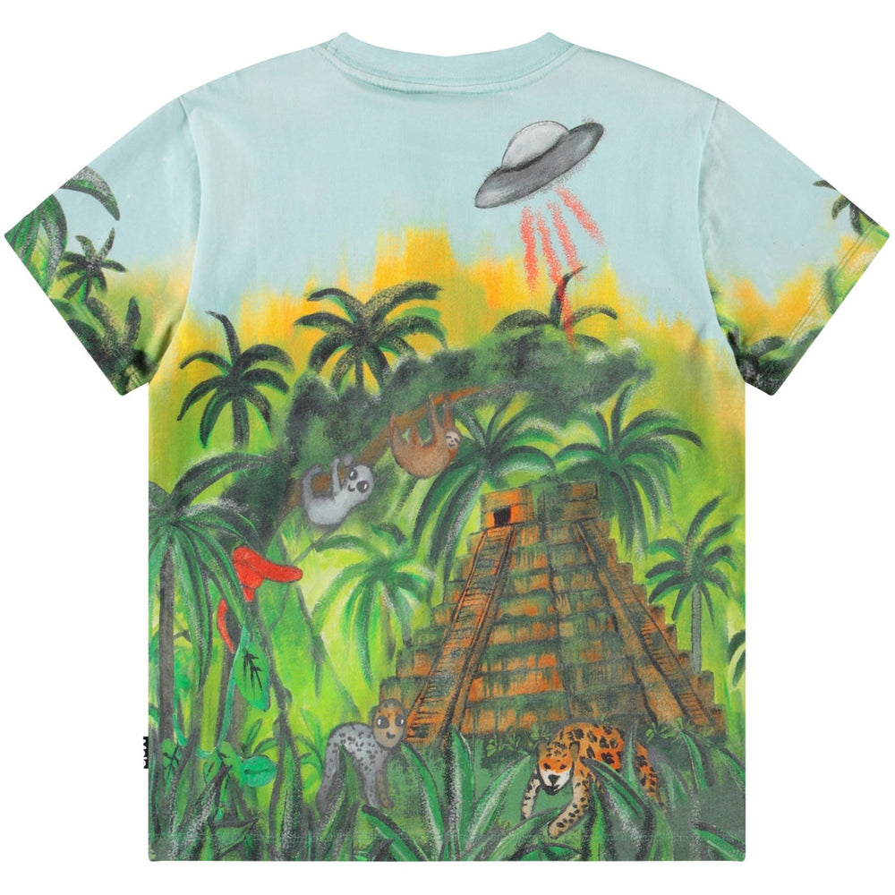 Køb Molo Jungle Visitors Roxo T-Shirt