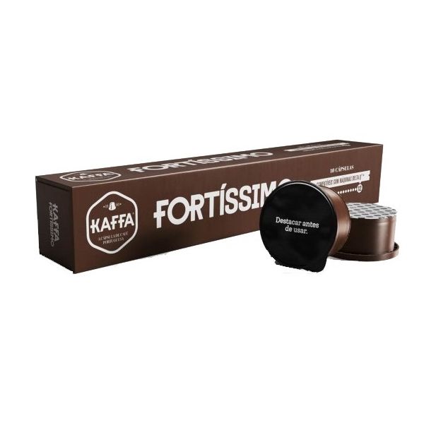 Kaffa Fortissimo Compatível Delta Q 10 Cápsulas