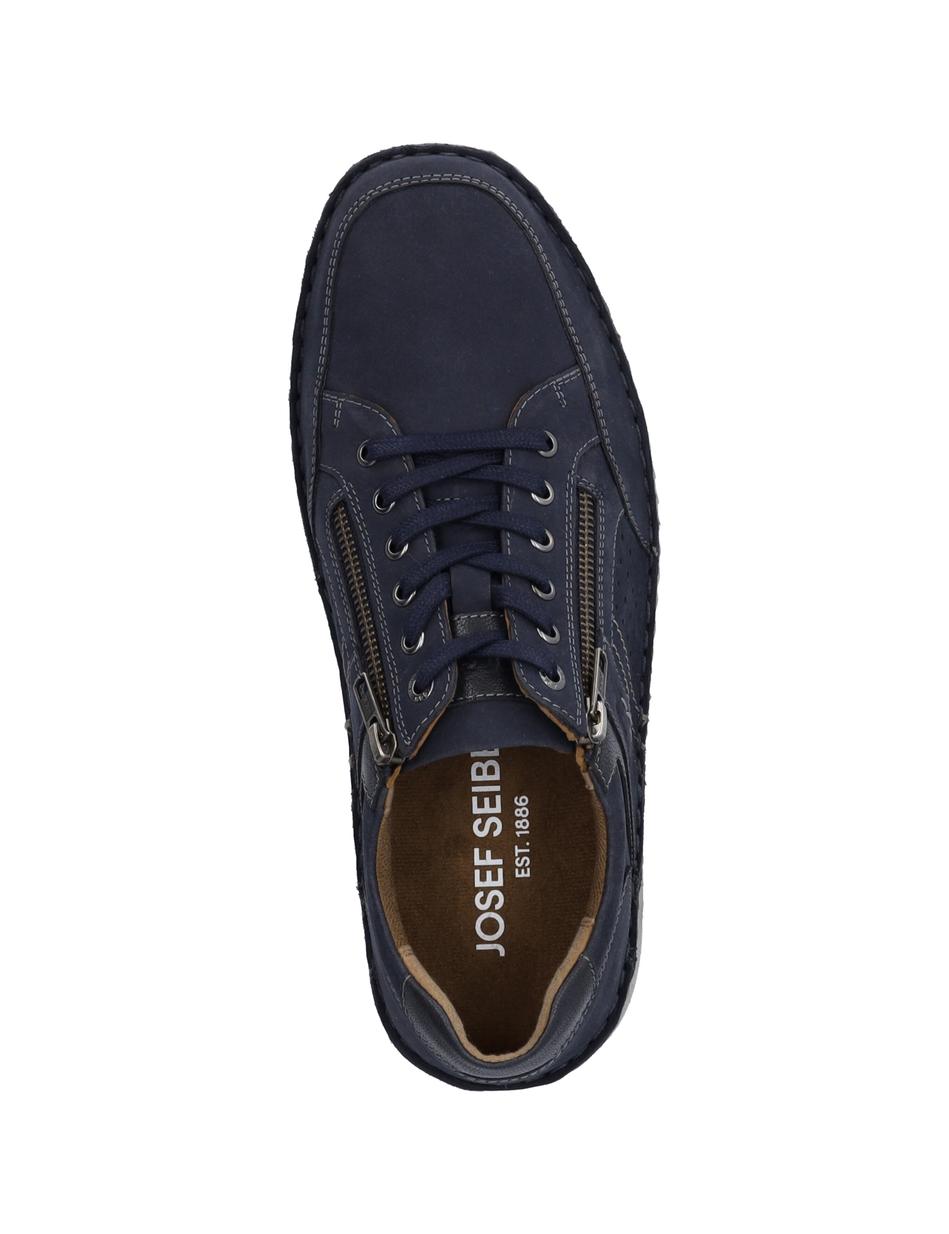 Halbschuh Alfred 02, indigo-kombi