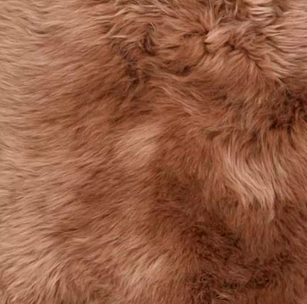 Schaffell 100 cm, taupe