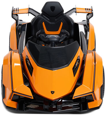Lamborghini Vision Gran Turismo Elbil, Oransje