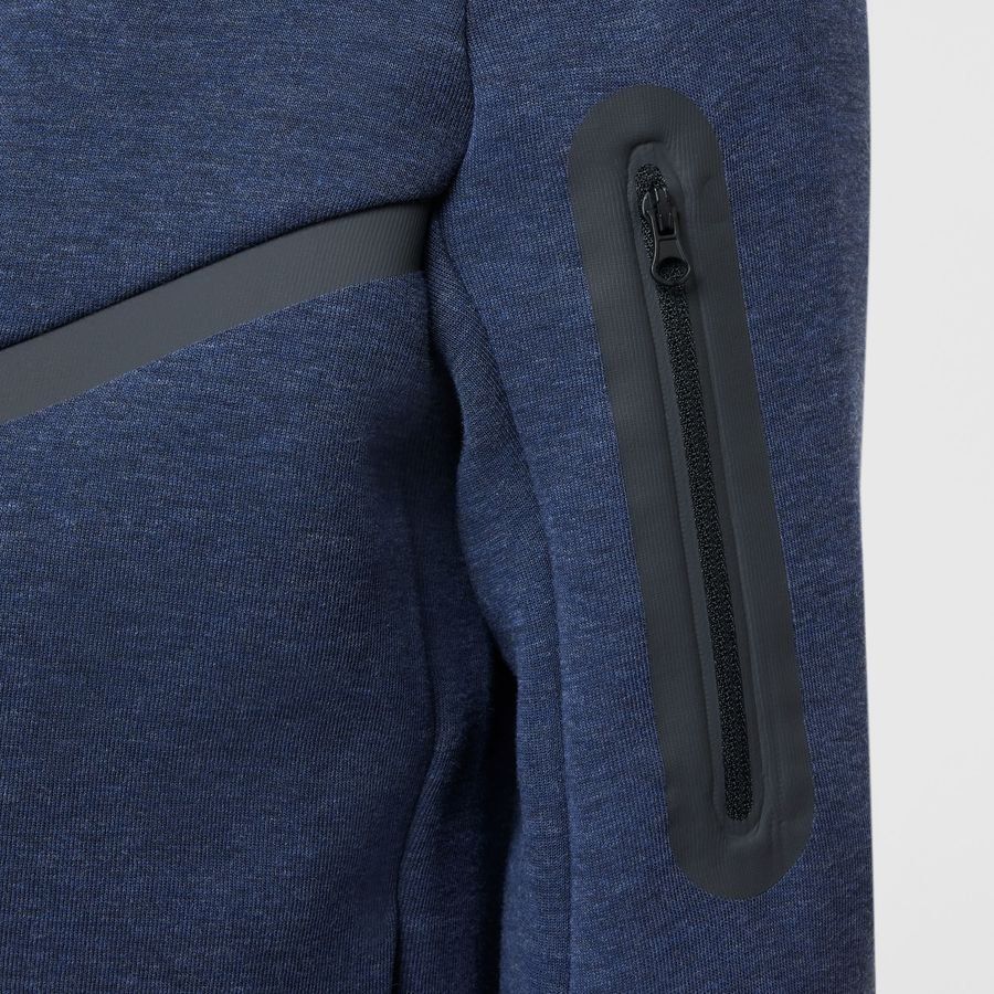 Nike Sweat à Capuche NSW Tech Fleece FZ 24 - Bleu Marine/Noir Enfant