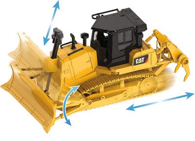 Carrera 1:24 CAT D7E Radiostyrt Bulldoser