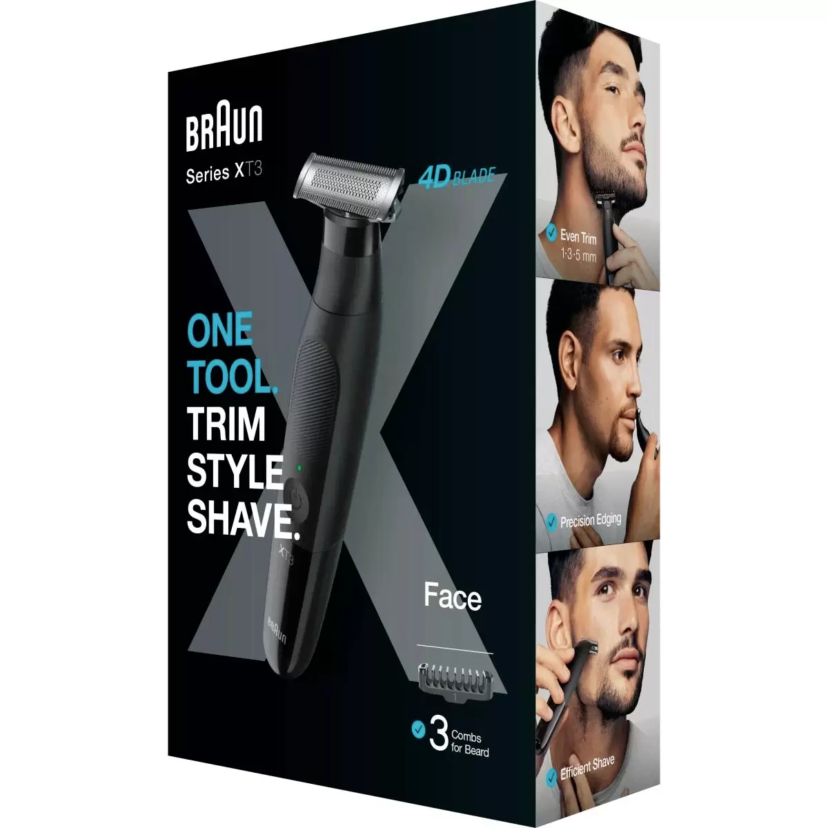 Barttrimmer Braun Series XT3100 Face
