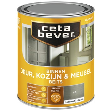 CetaBever Deur, Kozijn & Meubelbeits zijdeglans transparant lei 750 ml