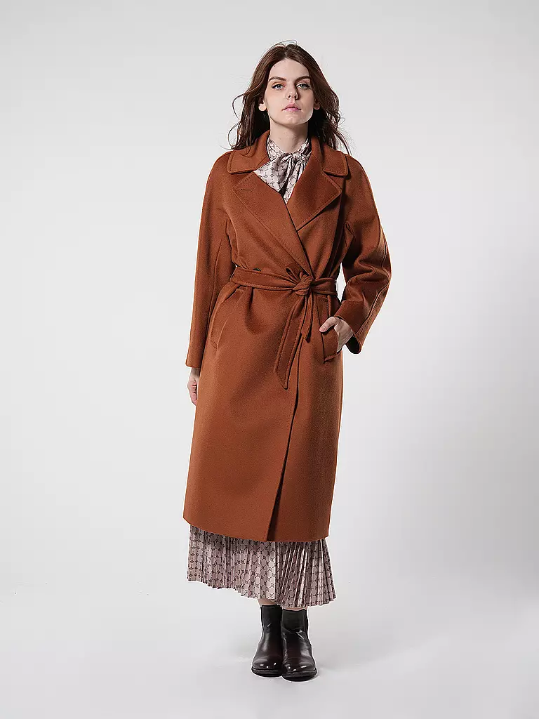WEEKEND MAX MARA Wollmantel RESINA braun