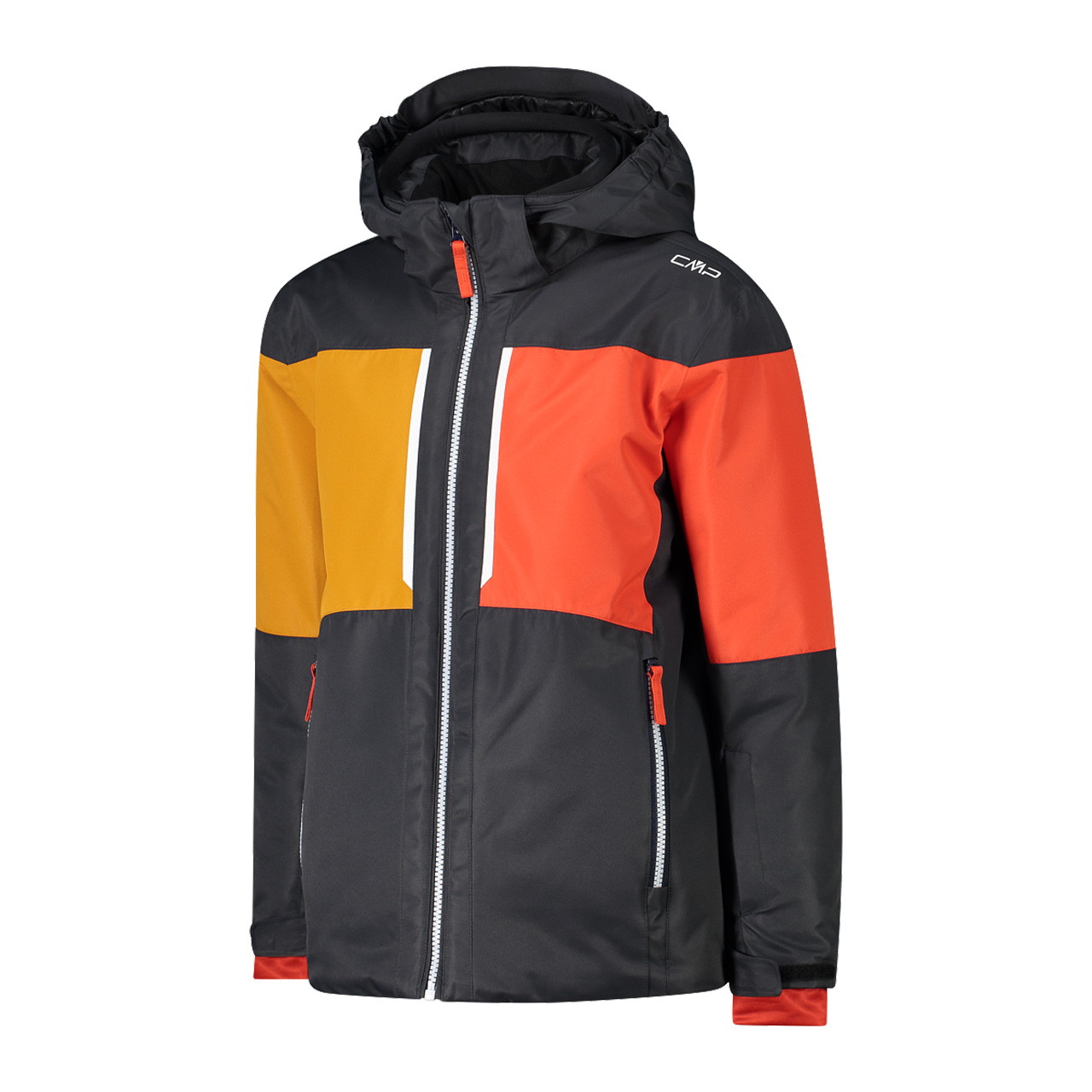 CMP Jungen Skijacke Feel Warm antracite/red/orange | CMP Skibekleidung Kinder | CMP | C | MARKEN | XSPO