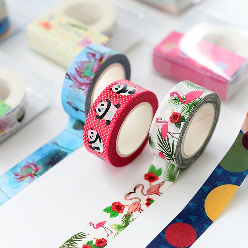Jun's Journal - Afplaktape (verschillende ontwerpen)
